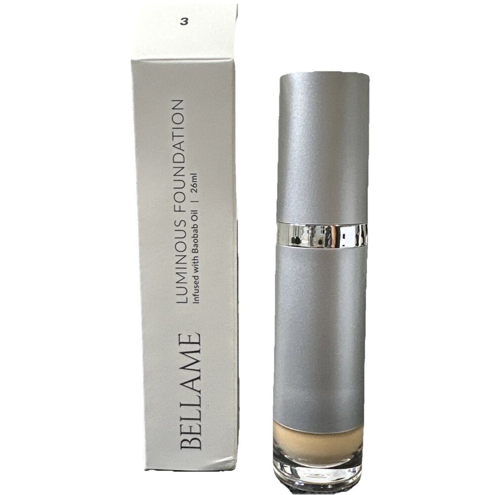 Bellame Luminous Foundation (# 3 Fair, Fairest ) Infused w/ Baobab Oil - 26mL